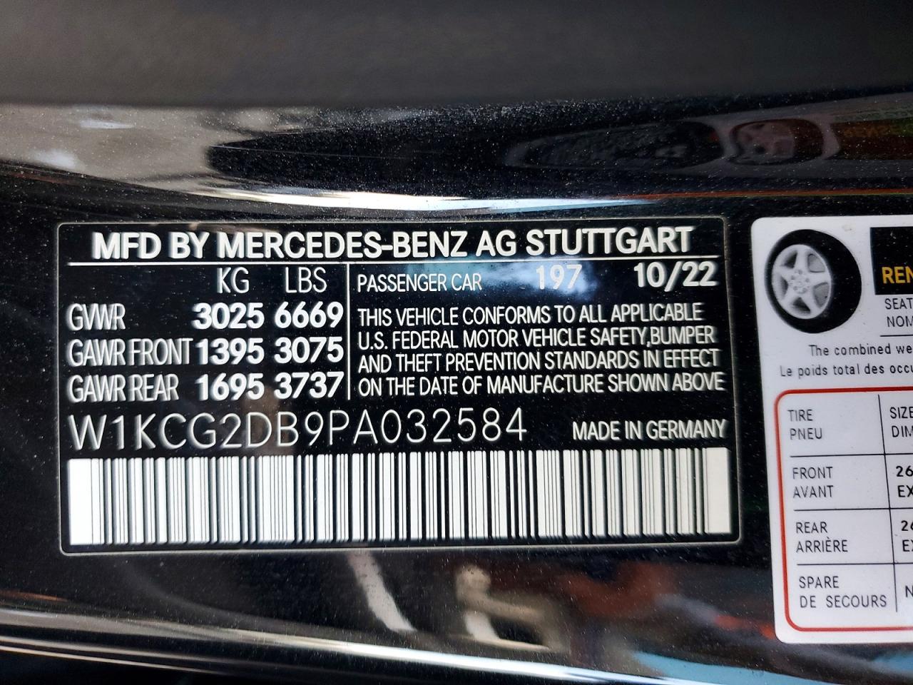 2023 Mercedes-benz Eqs Sedan 450+ Black vin: W1KCG2DB9PA032584