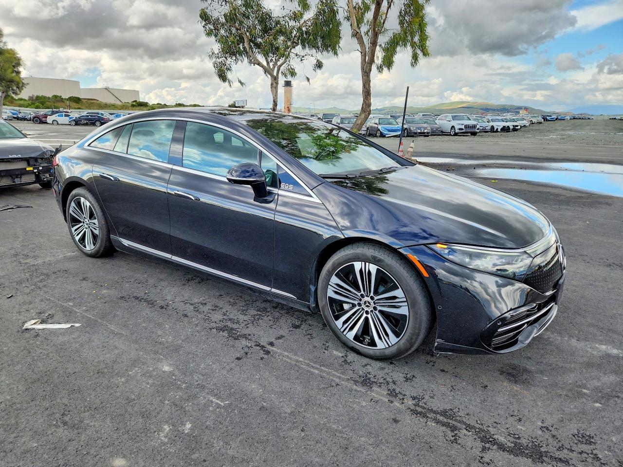 2023 Mercedes-benz Eqs Sedan 450 4matic Black vin: W1KCG2EB2PA029590