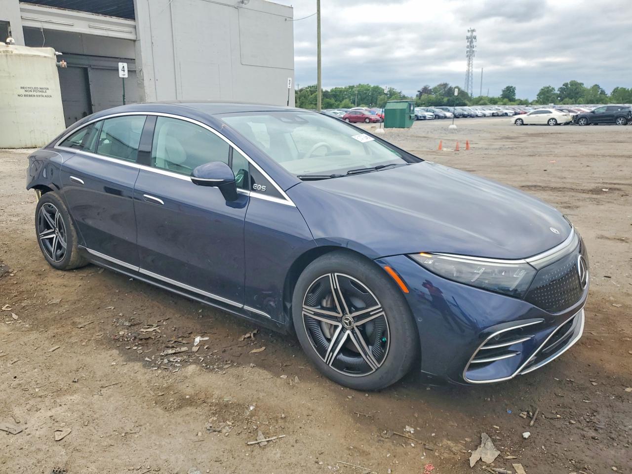 2023 Mercedes-benz Eqs Sedan 450 4matic Blue vin: W1KCG2EB8PA039931
