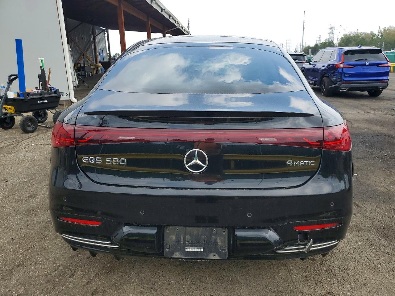 2022 Mercedes-benz Eqs Sedan 580 4matic Black vin: W1KCG4EB5NA020701
