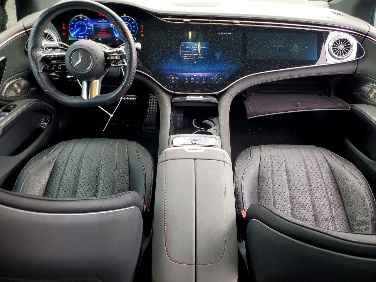 2022 Mercedes-benz Eqs Sedan 580 4matic Black vin: W1KCG4EB5NA020701