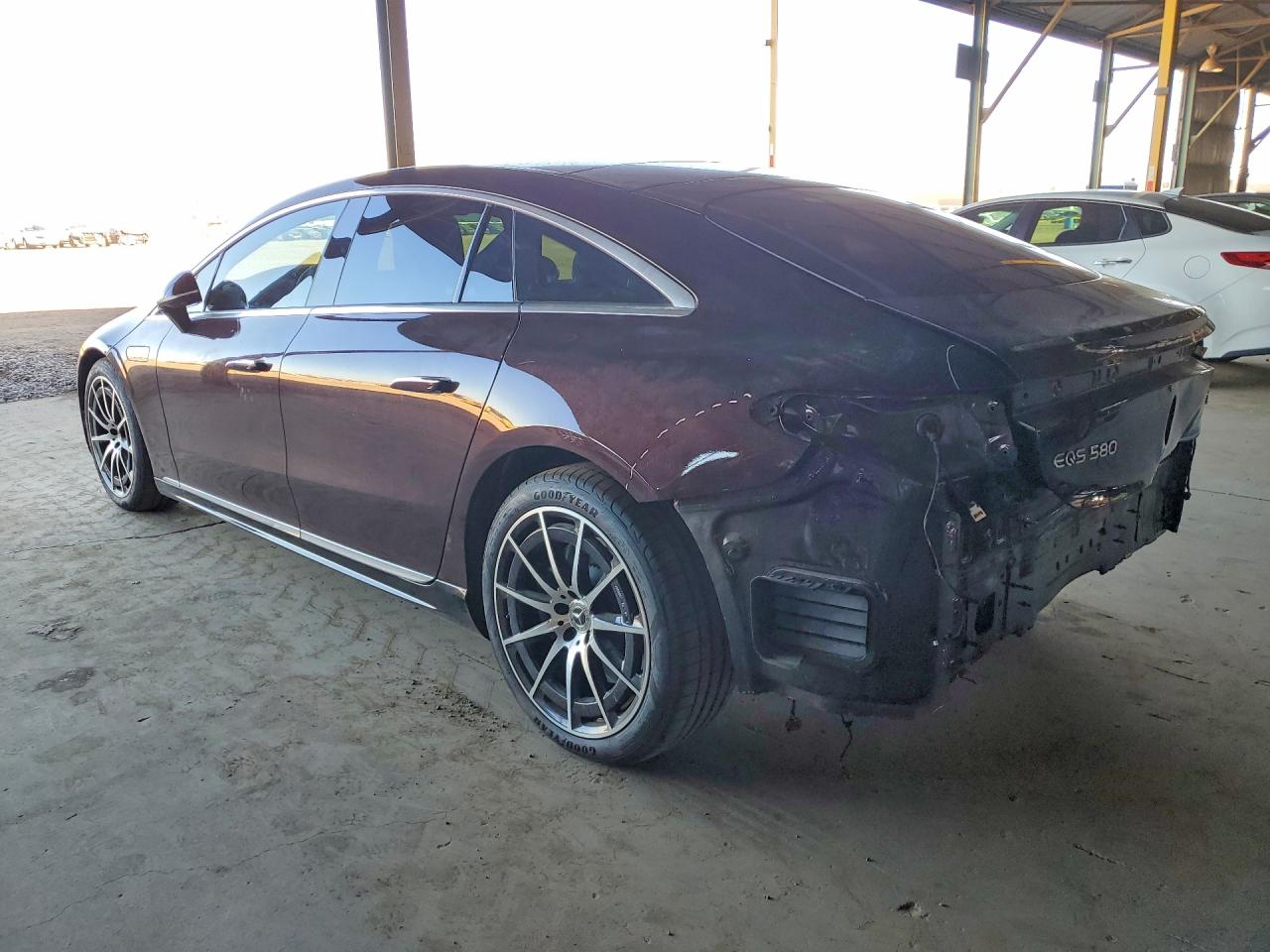 2023 Mercedes-benz Eqs Sedan 580 4matic Maroon vin: W1KCG4EB7PA041469