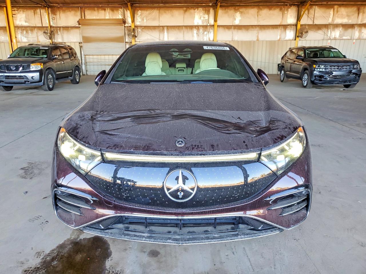 2023 Mercedes-benz Eqs Sedan 580 4matic Maroon vin: W1KCG4EB7PA041469