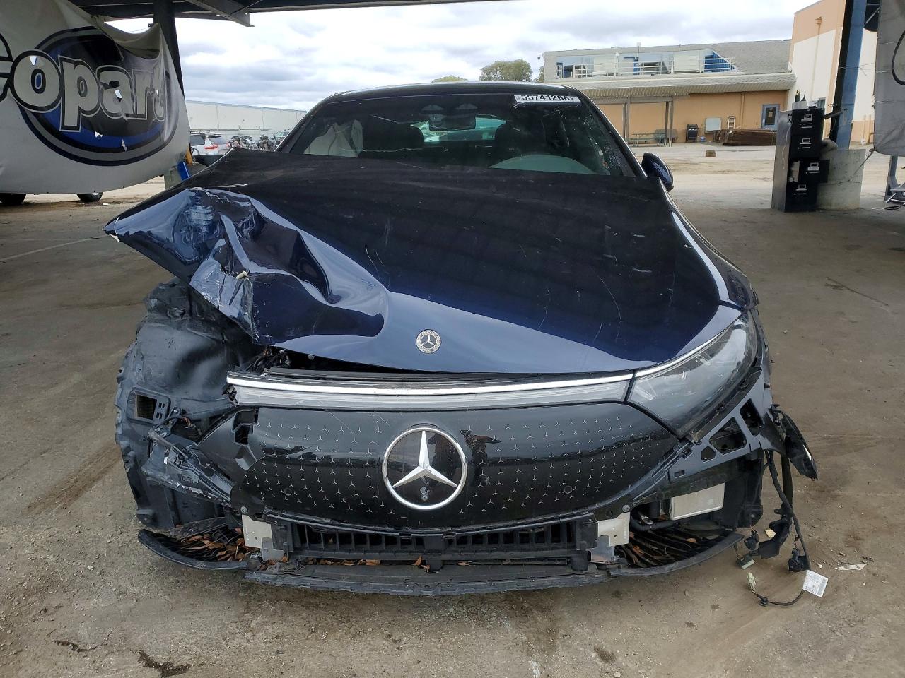 2023 Mercedes-benz Eqs Sedan 580 4matic Blue vin: W1KCG4EB8PA028360