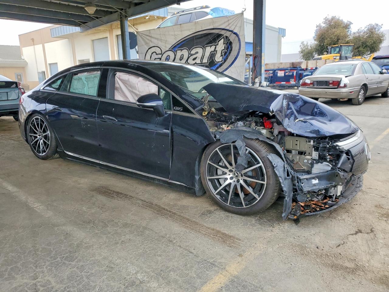 2023 Mercedes-benz Eqs Sedan 580 4matic Blue vin: W1KCG4EB8PA028360