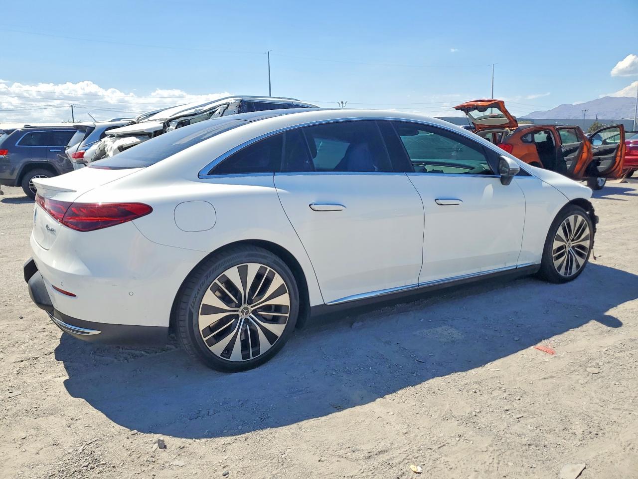2023 Mercedes-benz Eqe Sedan 350 4matic White vin: W1KEG1CBXPF033413
