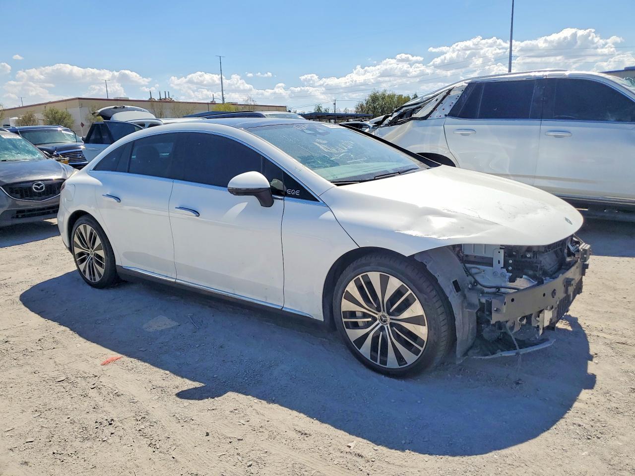 2023 Mercedes-benz Eqe Sedan 350 4matic White vin: W1KEG1CBXPF033413
