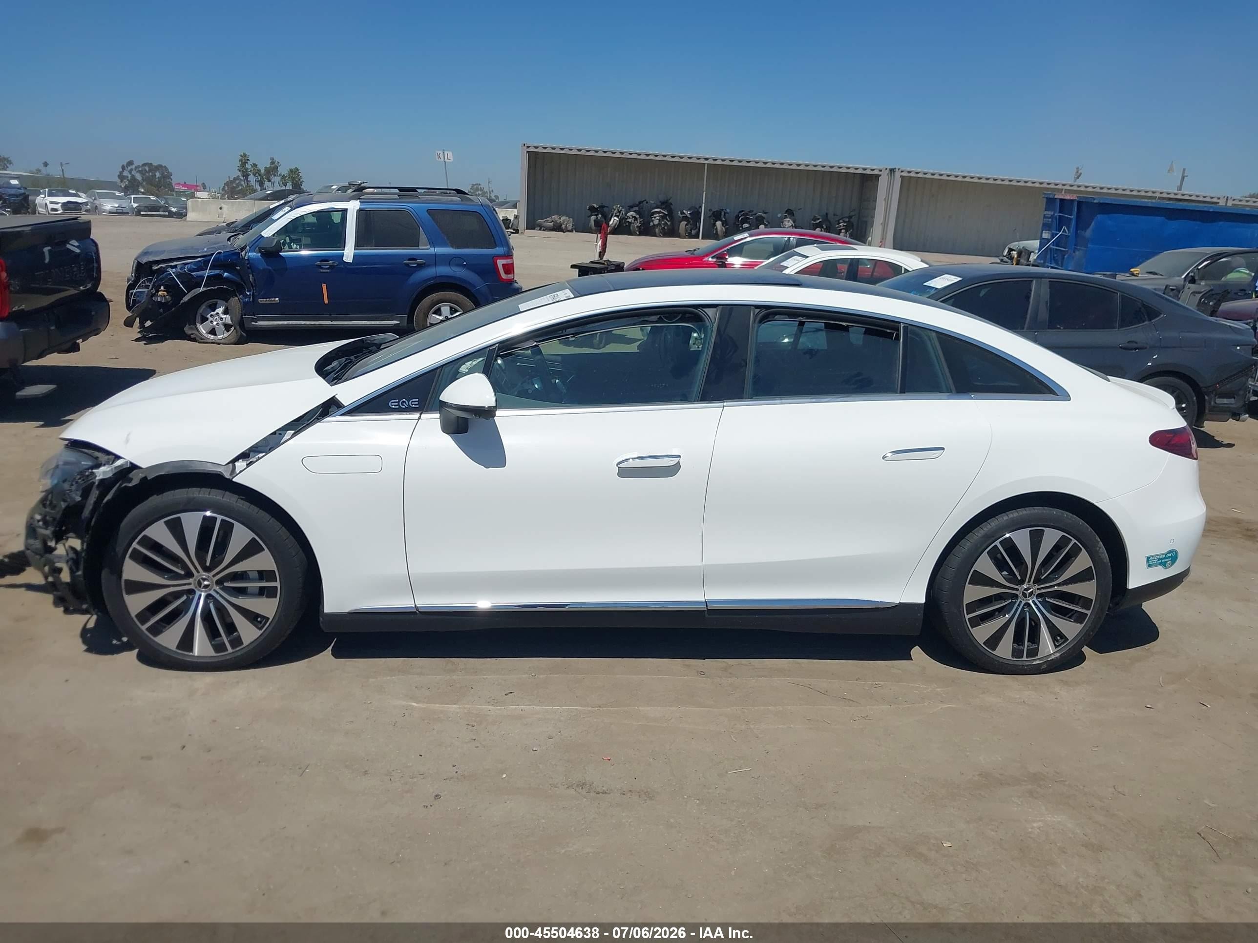 2024 Mercedes-benz Eqe 350+ White vin: W1KEG2BB8RF059230
