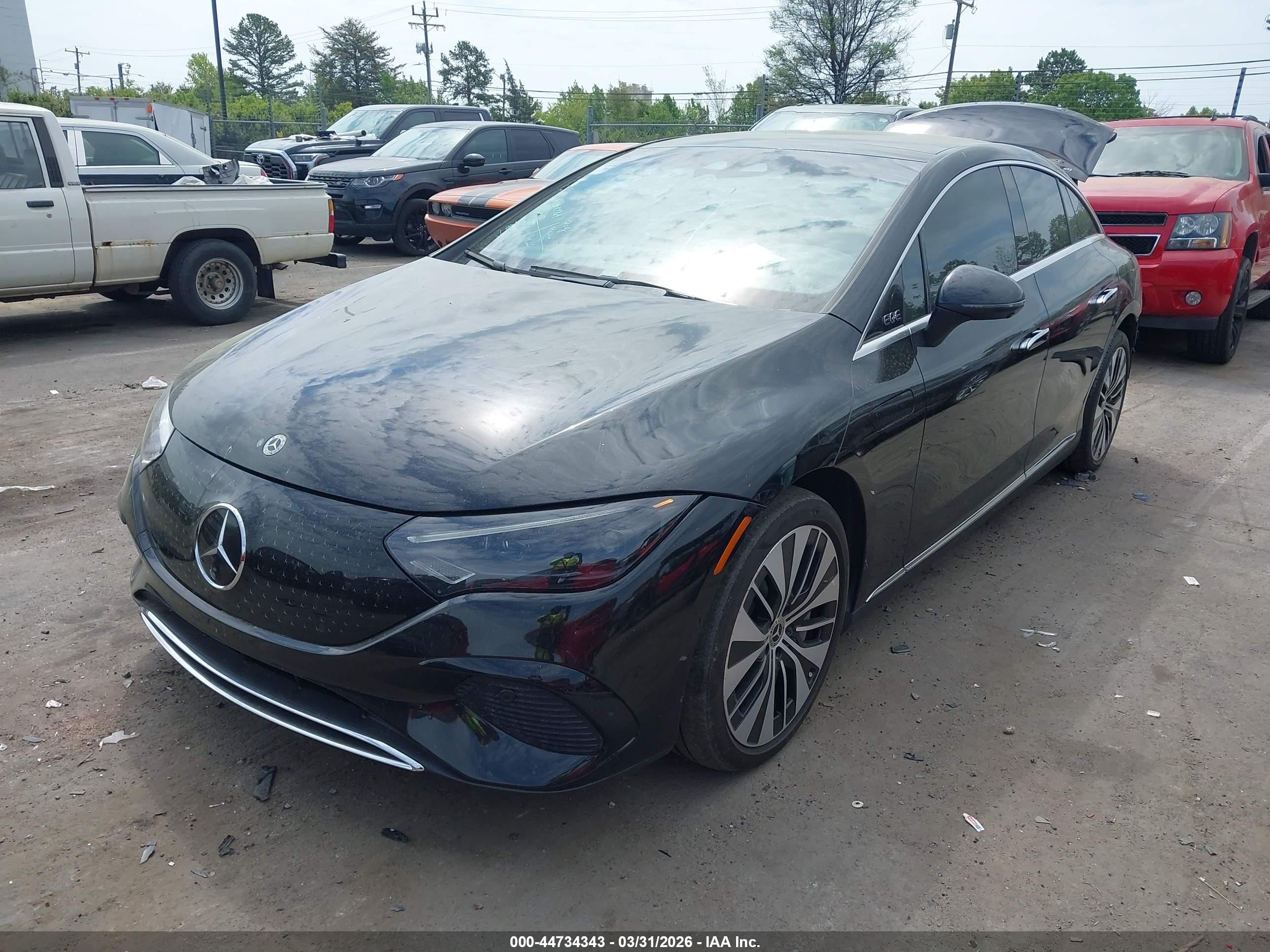 2024 Mercedes-benz Eqe 500 4matic Black vin: W1KEG2CB2RF046990