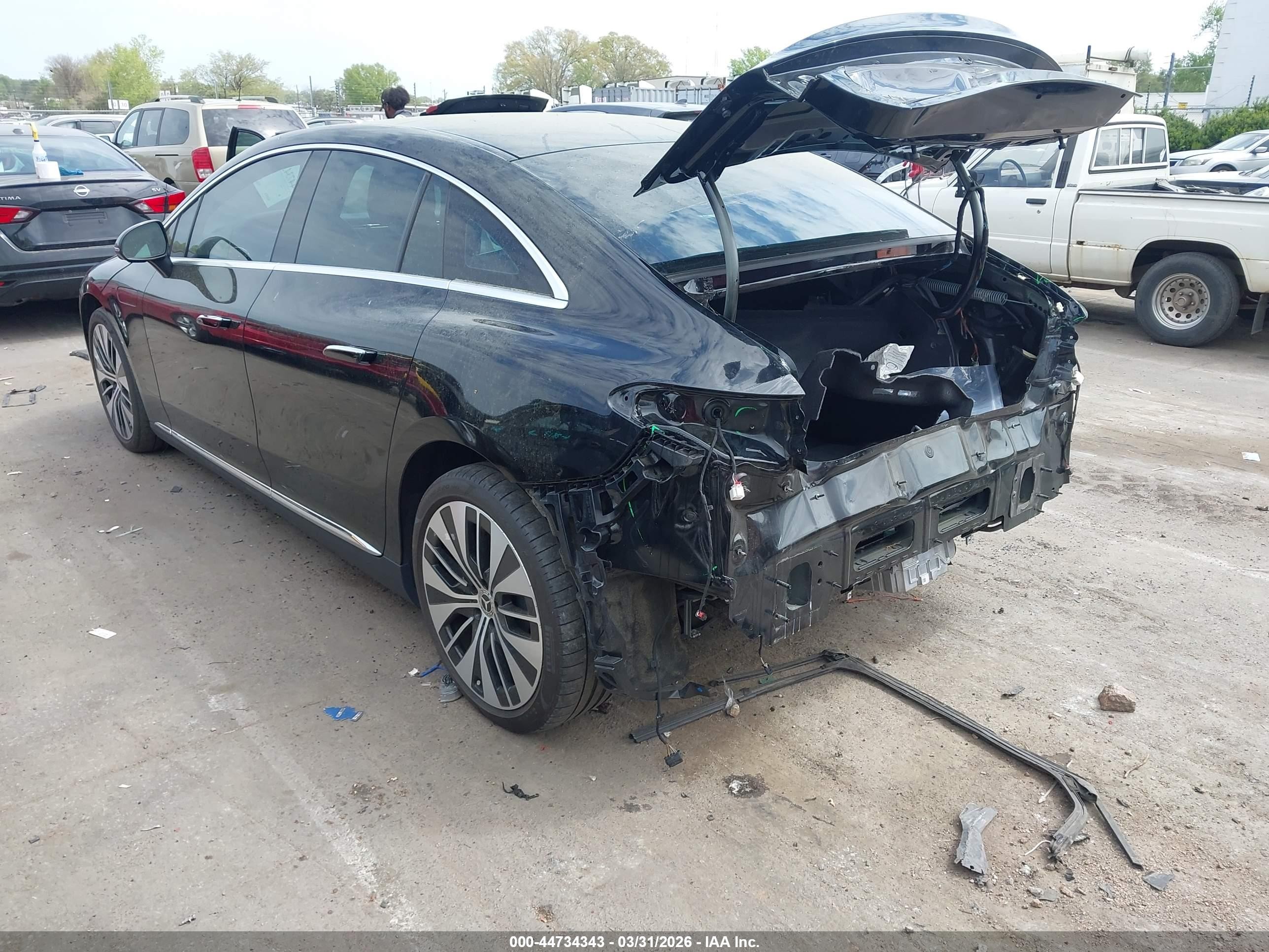 2024 Mercedes-benz Eqe 500 4matic Black vin: W1KEG2CB2RF046990