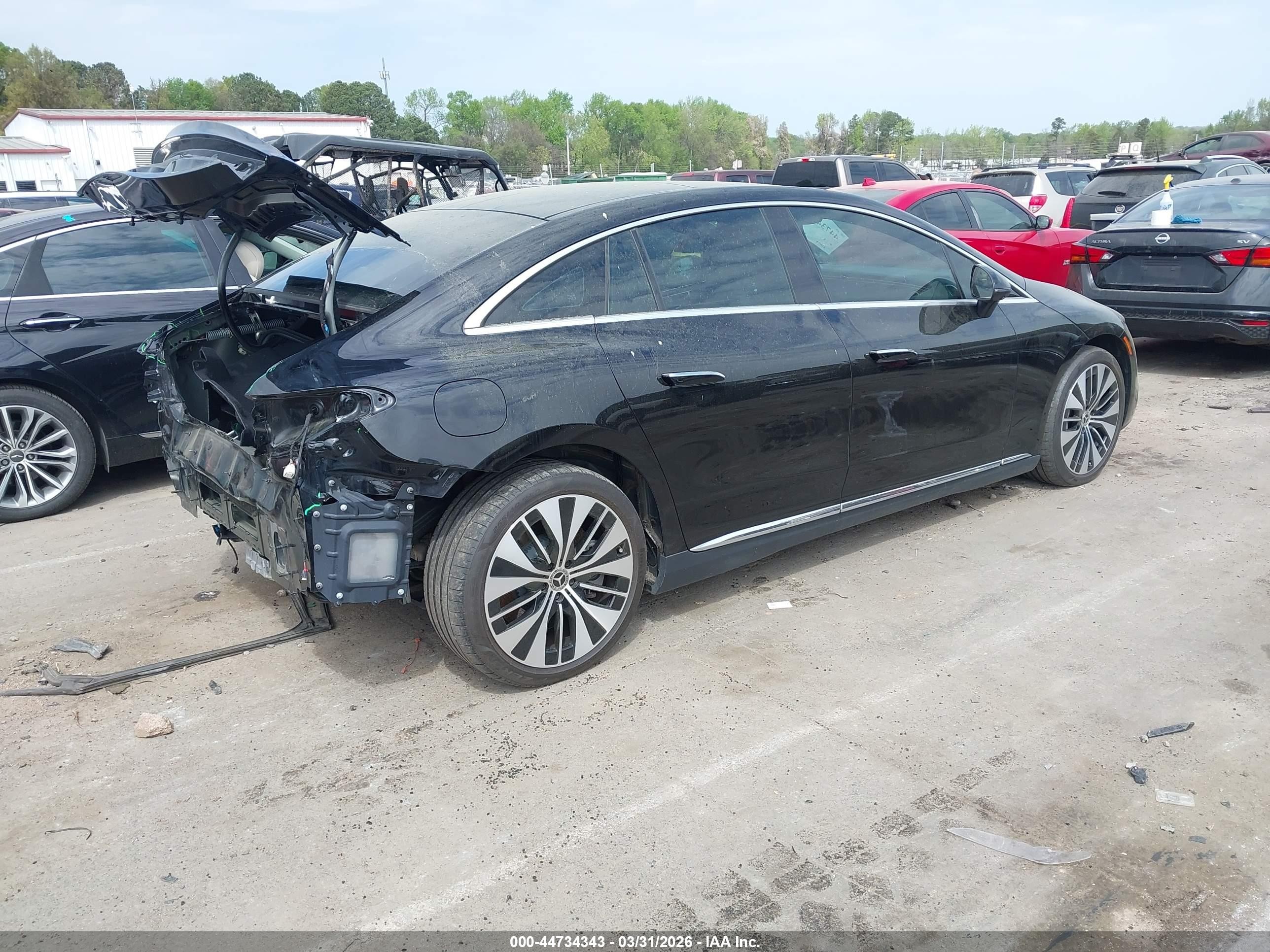 2024 Mercedes-benz Eqe 500 4matic Black vin: W1KEG2CB2RF046990