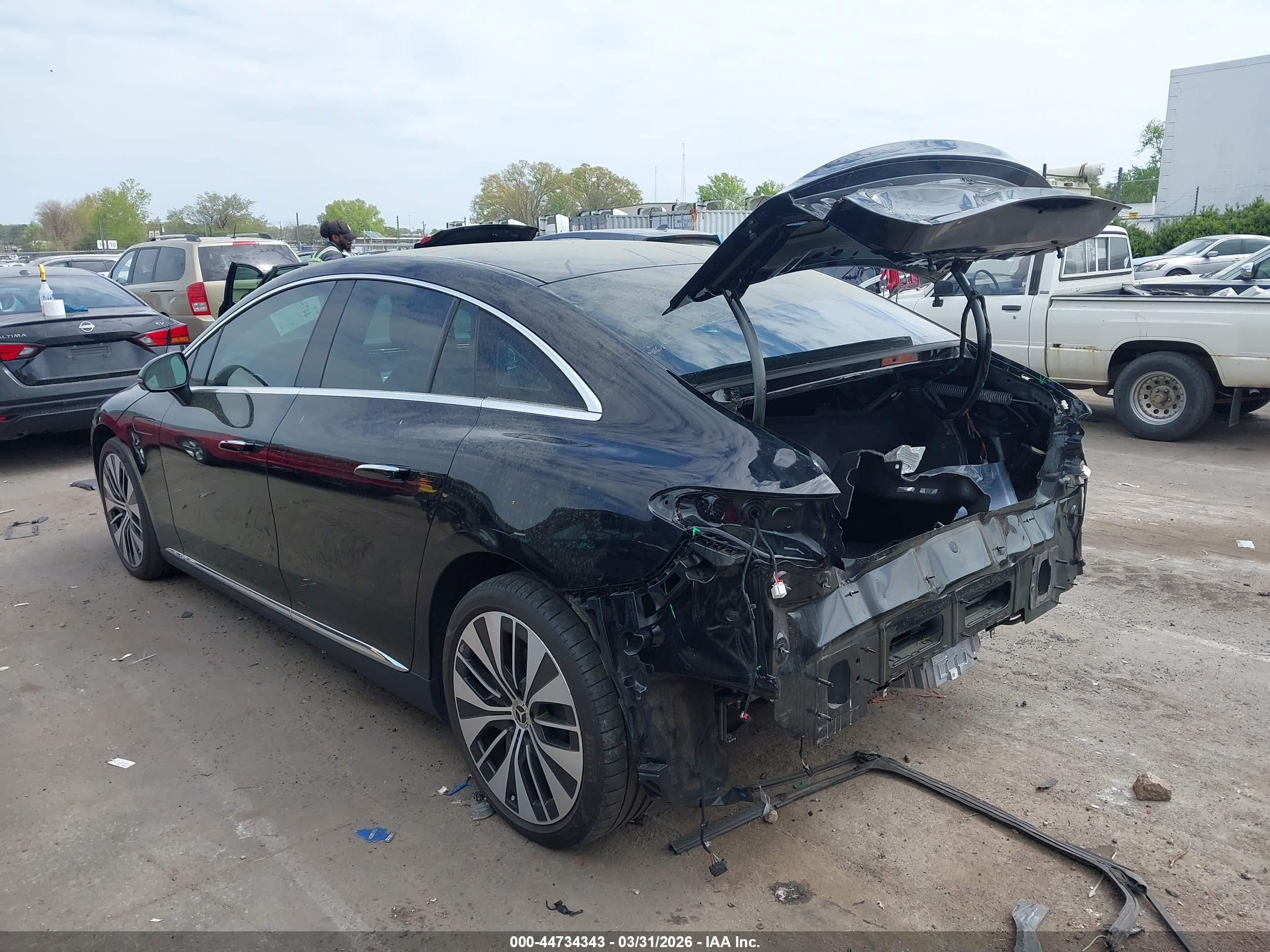 2024 Mercedes-benz Eqe 500 4matic Black vin: W1KEG2CB2RF046990