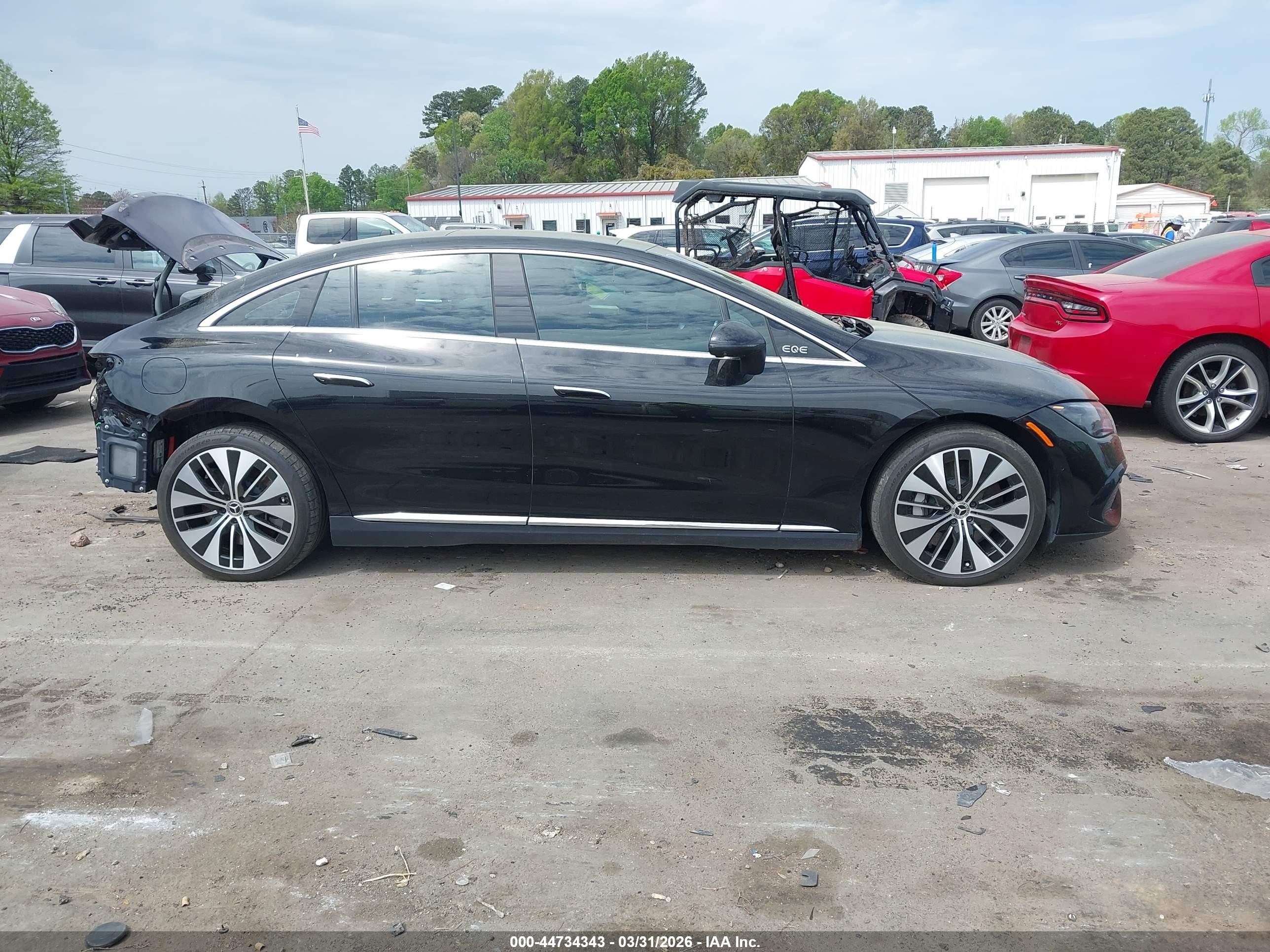 2024 Mercedes-benz Eqe 500 4matic Black vin: W1KEG2CB2RF046990