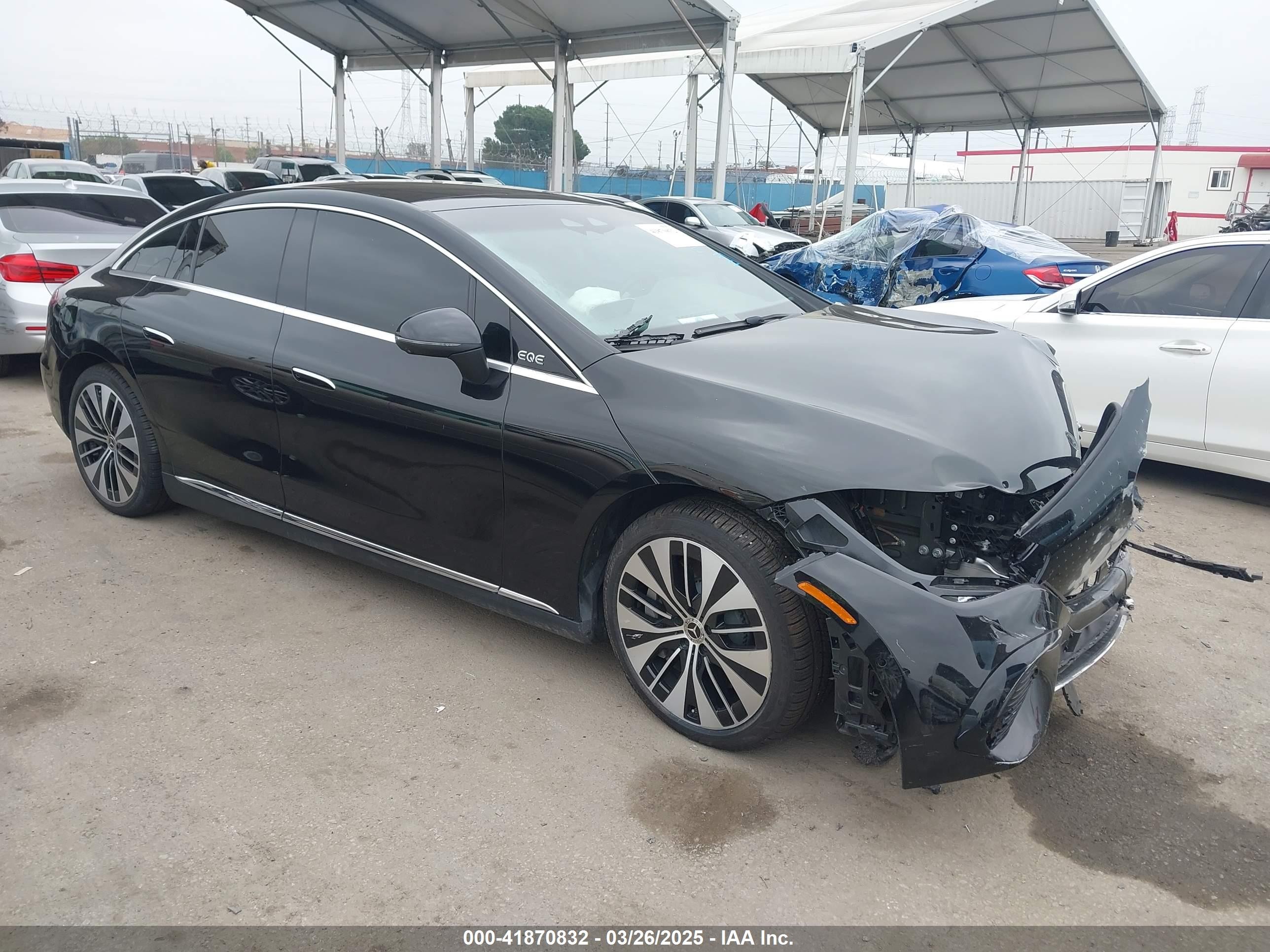 2024 Mercedes-benz Eqe 500 4matic Black vin: W1KEG2CB9RF047151
