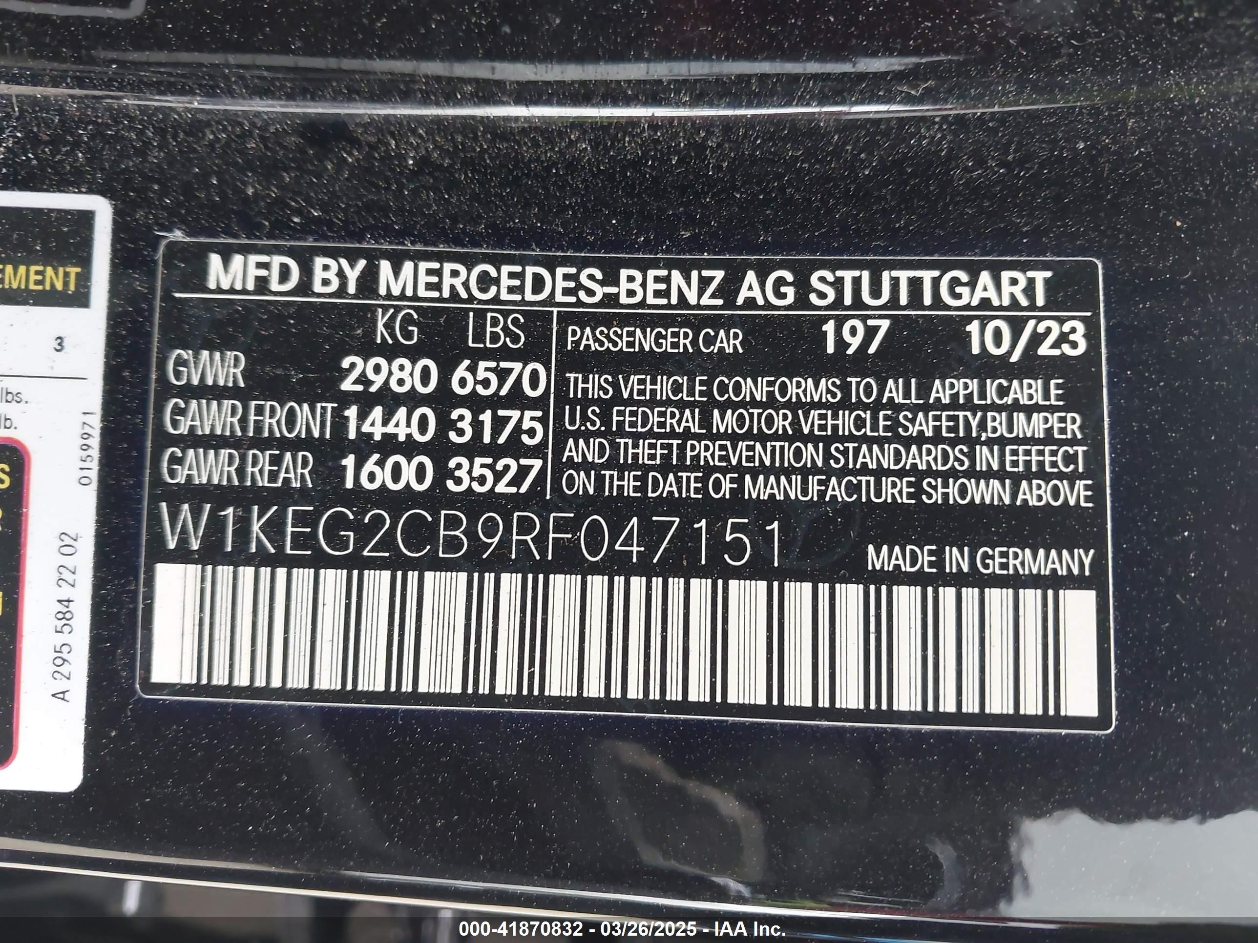2024 Mercedes-benz Eqe 500 4matic Black vin: W1KEG2CB9RF047151