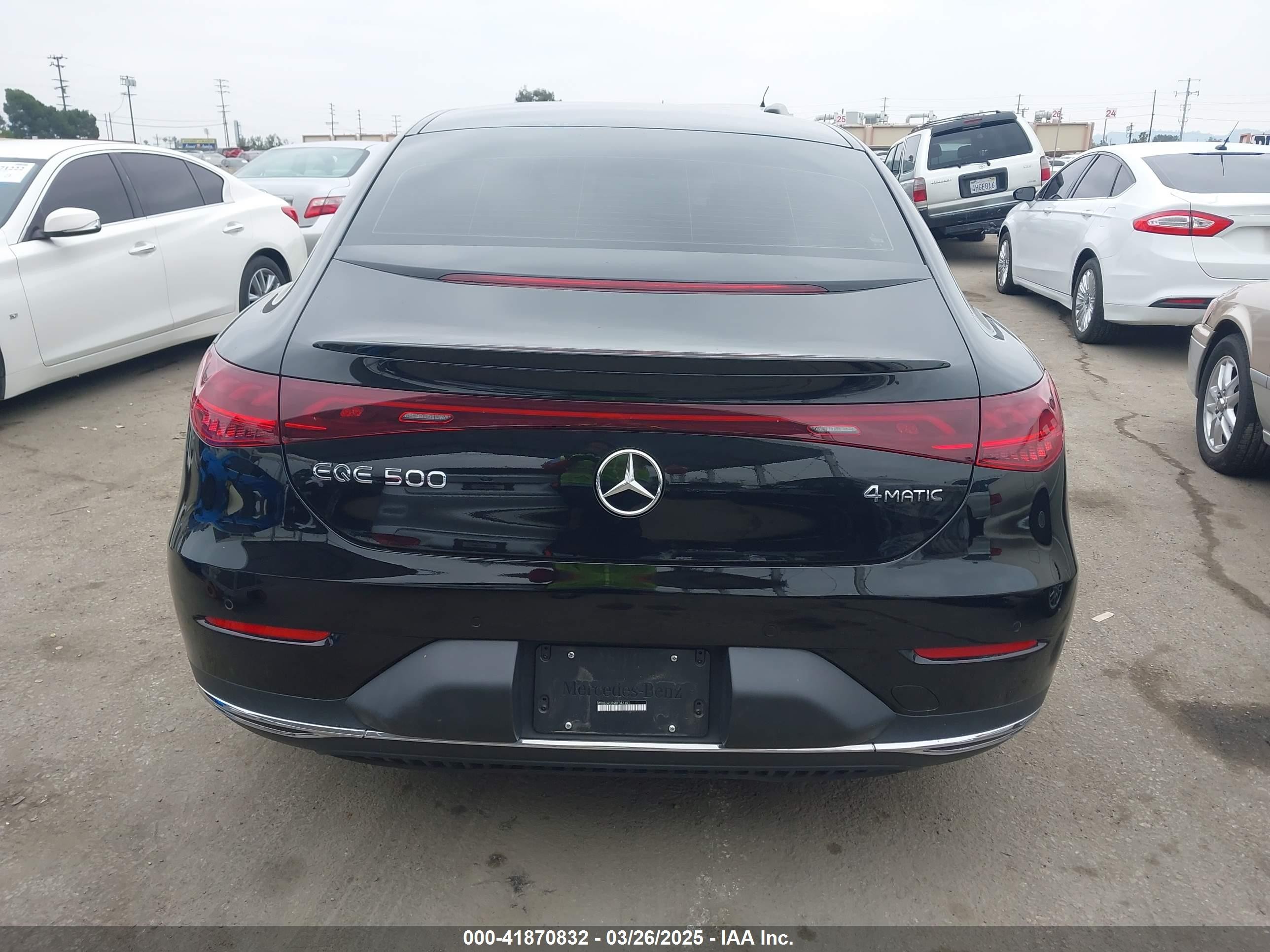 2024 Mercedes-benz Eqe 500 4matic Black vin: W1KEG2CB9RF047151