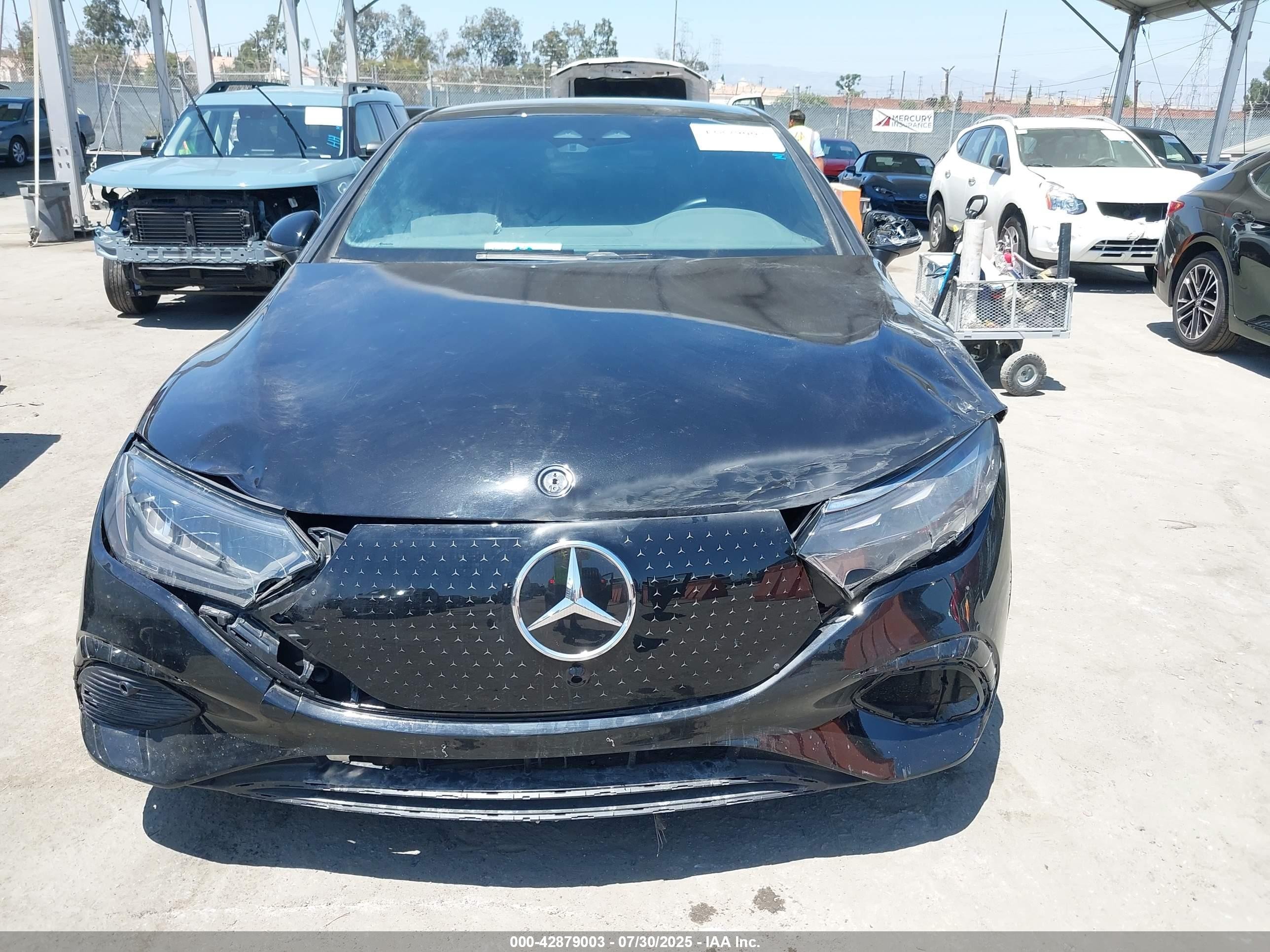 2024 Mercedes-benz Eqe 500 4matic Black vin: W1KEG2CB9RF047151