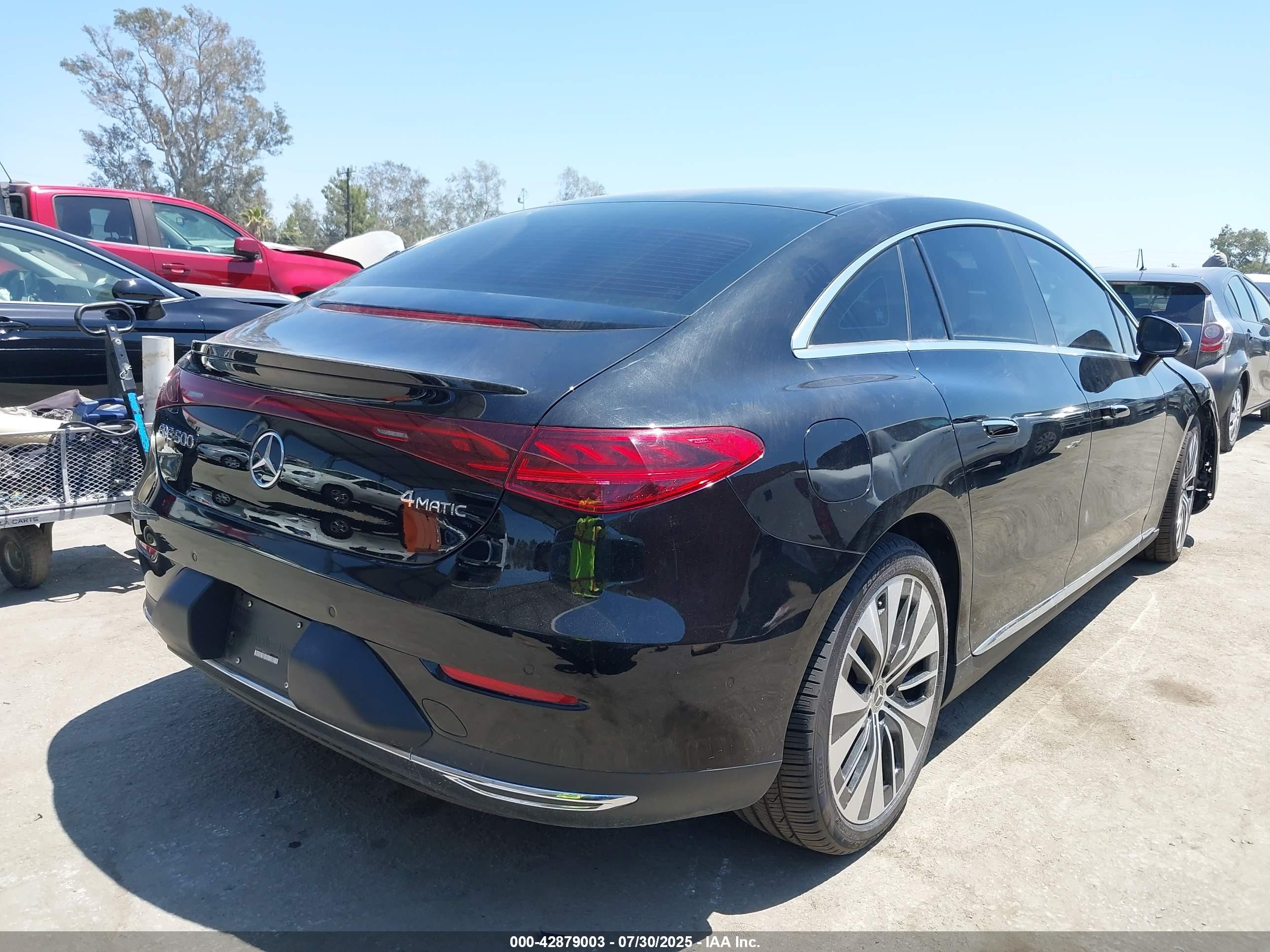 2024 Mercedes-benz Eqe 500 4matic Black vin: W1KEG2CB9RF047151