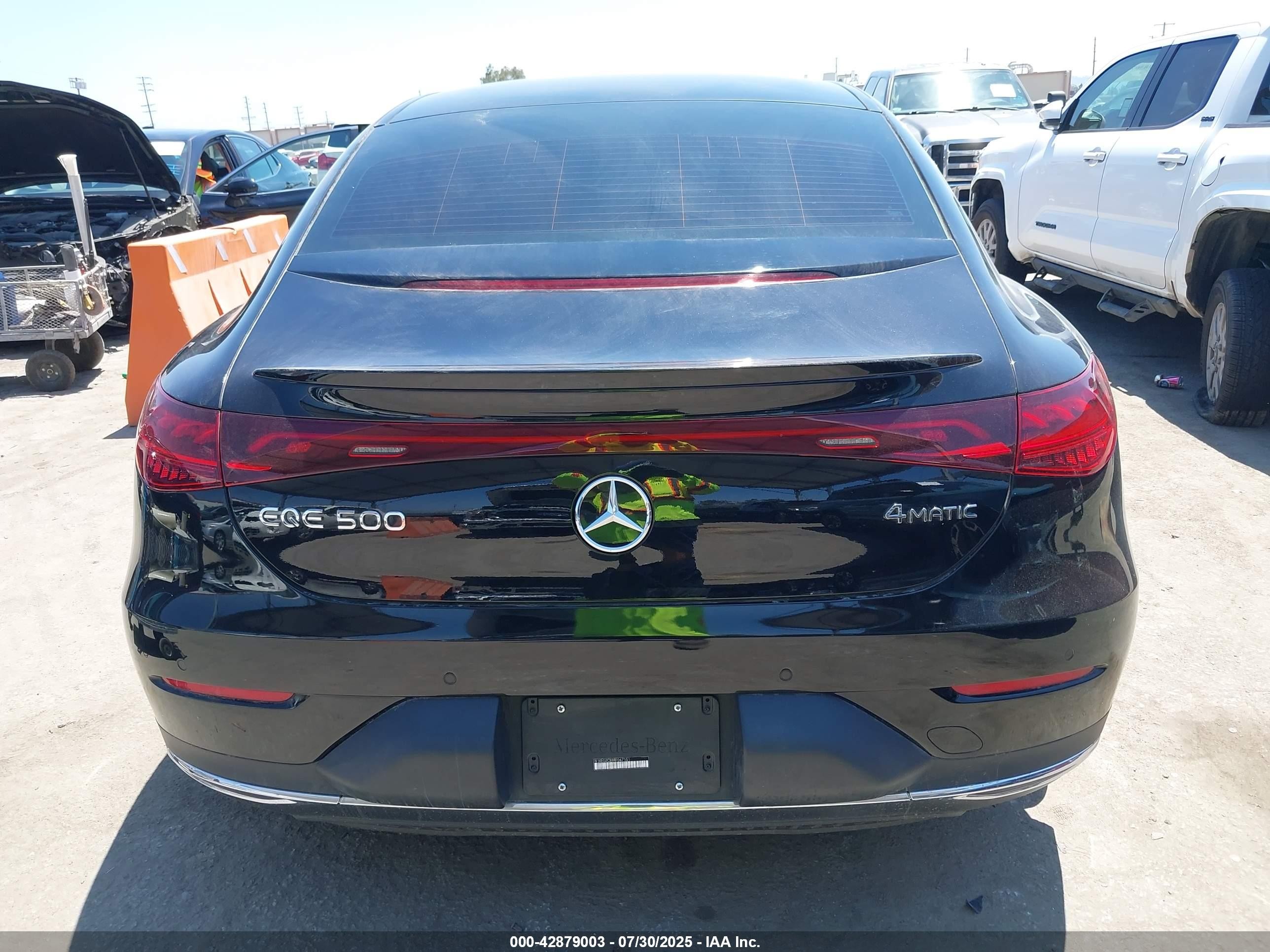 2024 Mercedes-benz Eqe 500 4matic Black vin: W1KEG2CB9RF047151