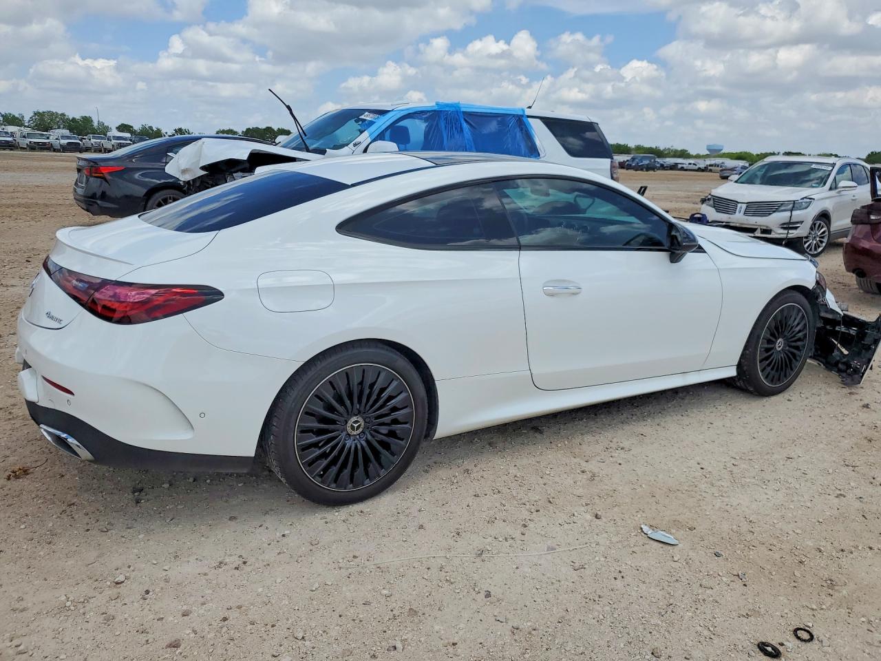 2024 Mercedes-benz Cle 300 4matic White vin: W1KMJ4HBXRF024561