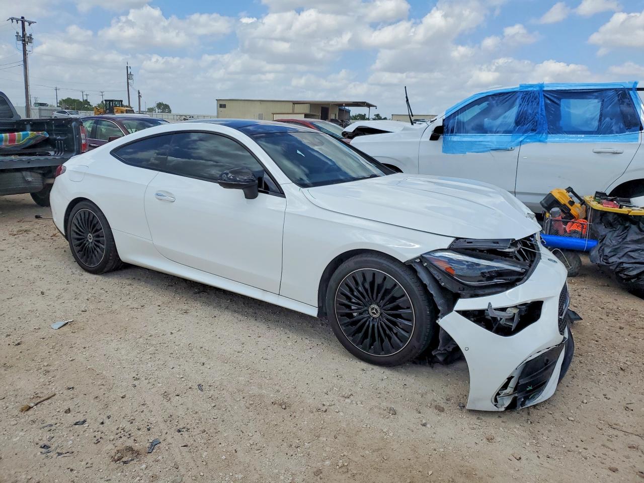 2024 Mercedes-benz Cle 300 4matic White vin: W1KMJ4HBXRF024561