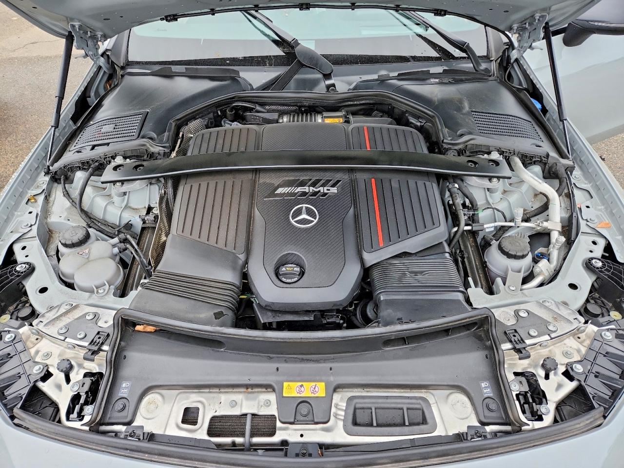 2024 Mercedes-benz Cle Amg 53 4matic Gray vin: W1KMJ6CB0RF037760