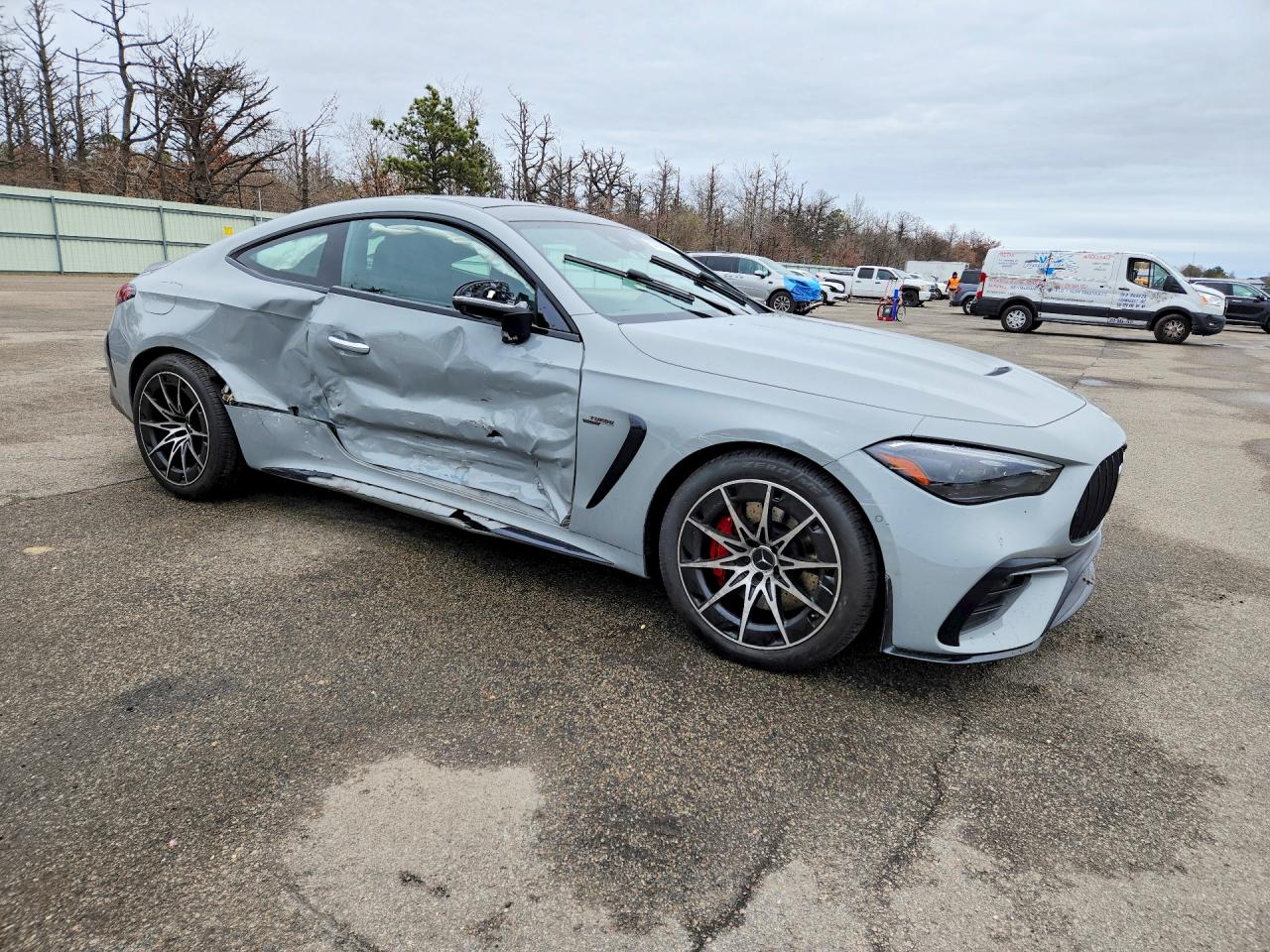 2024 Mercedes-benz Cle Amg 53 4matic Gray vin: W1KMJ6CB0RF037760