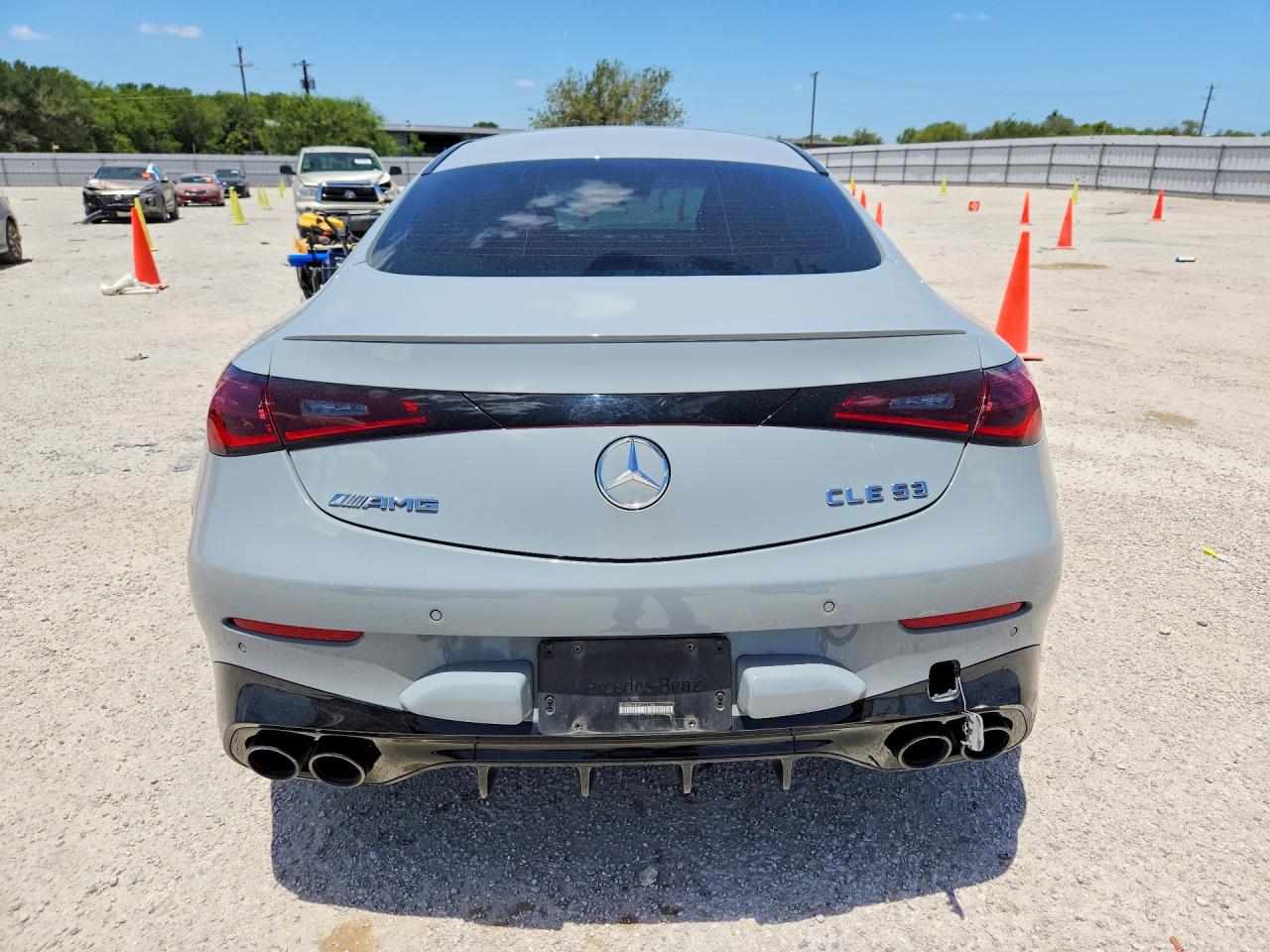 2025 Mercedes-benz Cle Amg 53 4matic Gray vin: W1KMJ6CB3SF075165