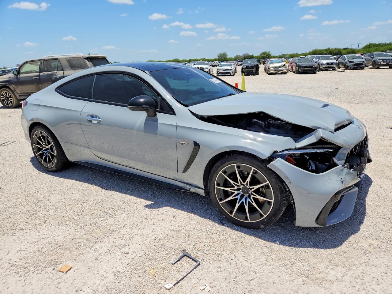 2025 Mercedes-benz Cle Amg 53 4matic Gray vin: W1KMJ6CB3SF075165