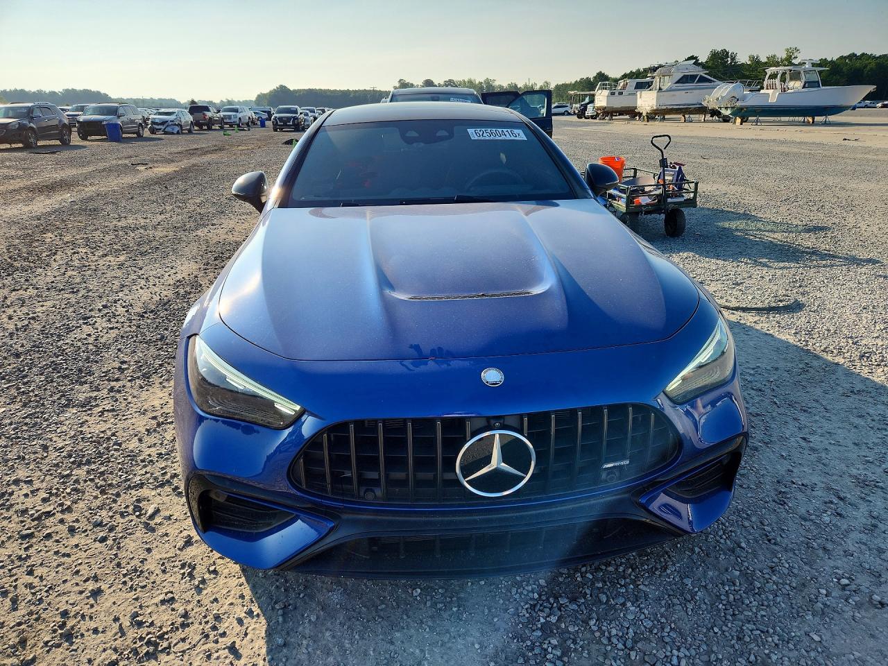 2025 Mercedes-benz Cle Amg 53 4matic Синий vin: W1KMJ6CB5SF076270