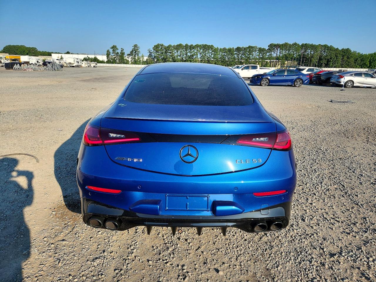 2025 Mercedes-benz Cle Amg 53 4matic Синий vin: W1KMJ6CB5SF076270