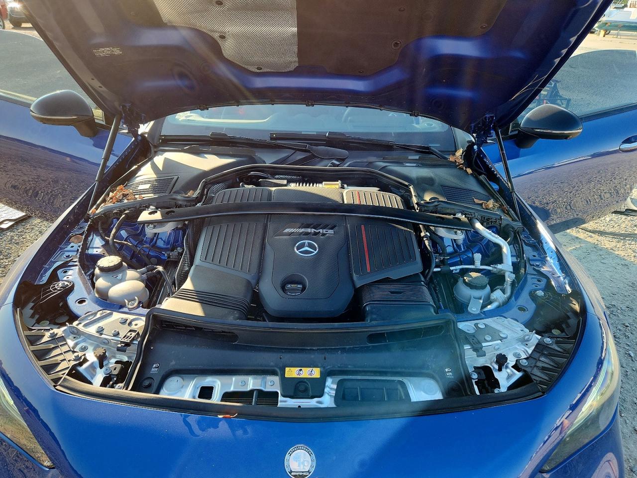 2025 Mercedes-benz Cle Amg 53 4matic Синий vin: W1KMJ6CB5SF076270