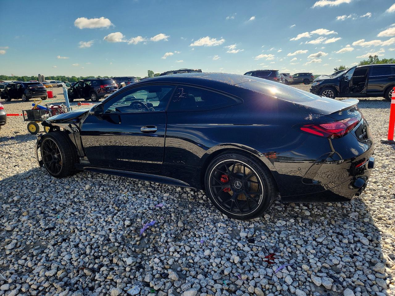 2025 Mercedes-benz Cle Amg 53 4matic Black vin: W1KMJ6CB7SF054948