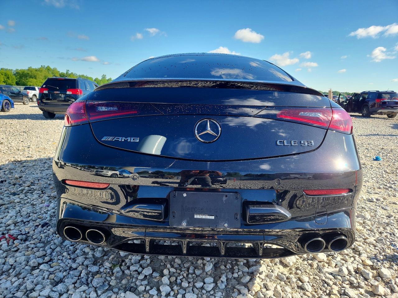 2025 Mercedes-benz Cle Amg 53 4matic Black vin: W1KMJ6CB7SF054948