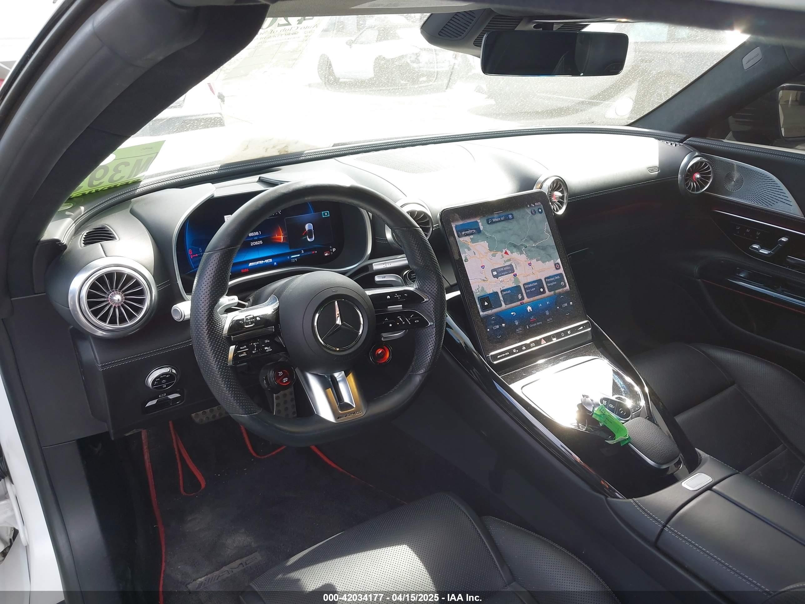 2022 Mercedes-benz Amg Sl 55 4matic Белый vin: W1KVK8AB4NF001533