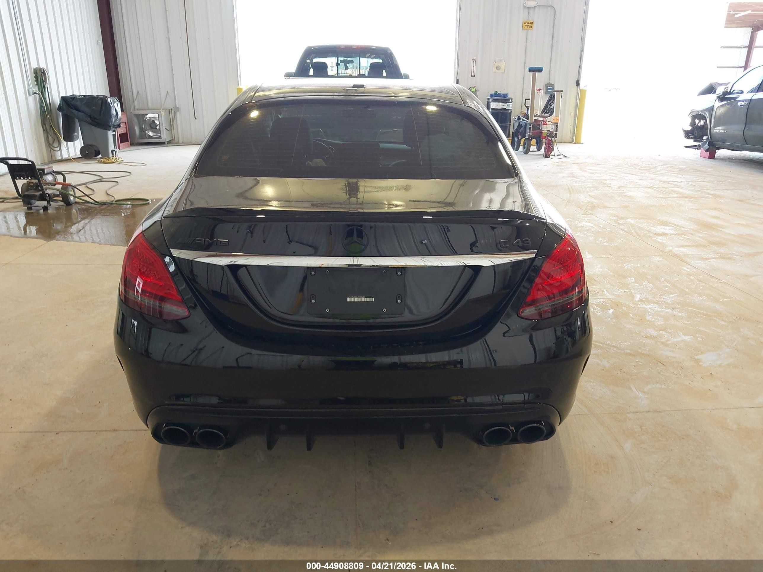 2020 Mercedes-benz Amg C 43 4matic Black vin: W1KWF6EB6LR596629