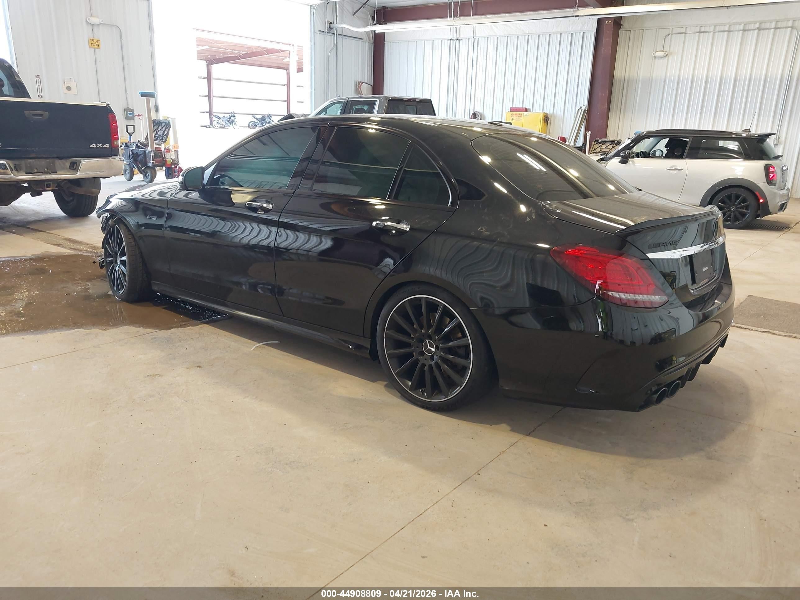 2020 Mercedes-benz Amg C 43 4matic Black vin: W1KWF6EB6LR596629