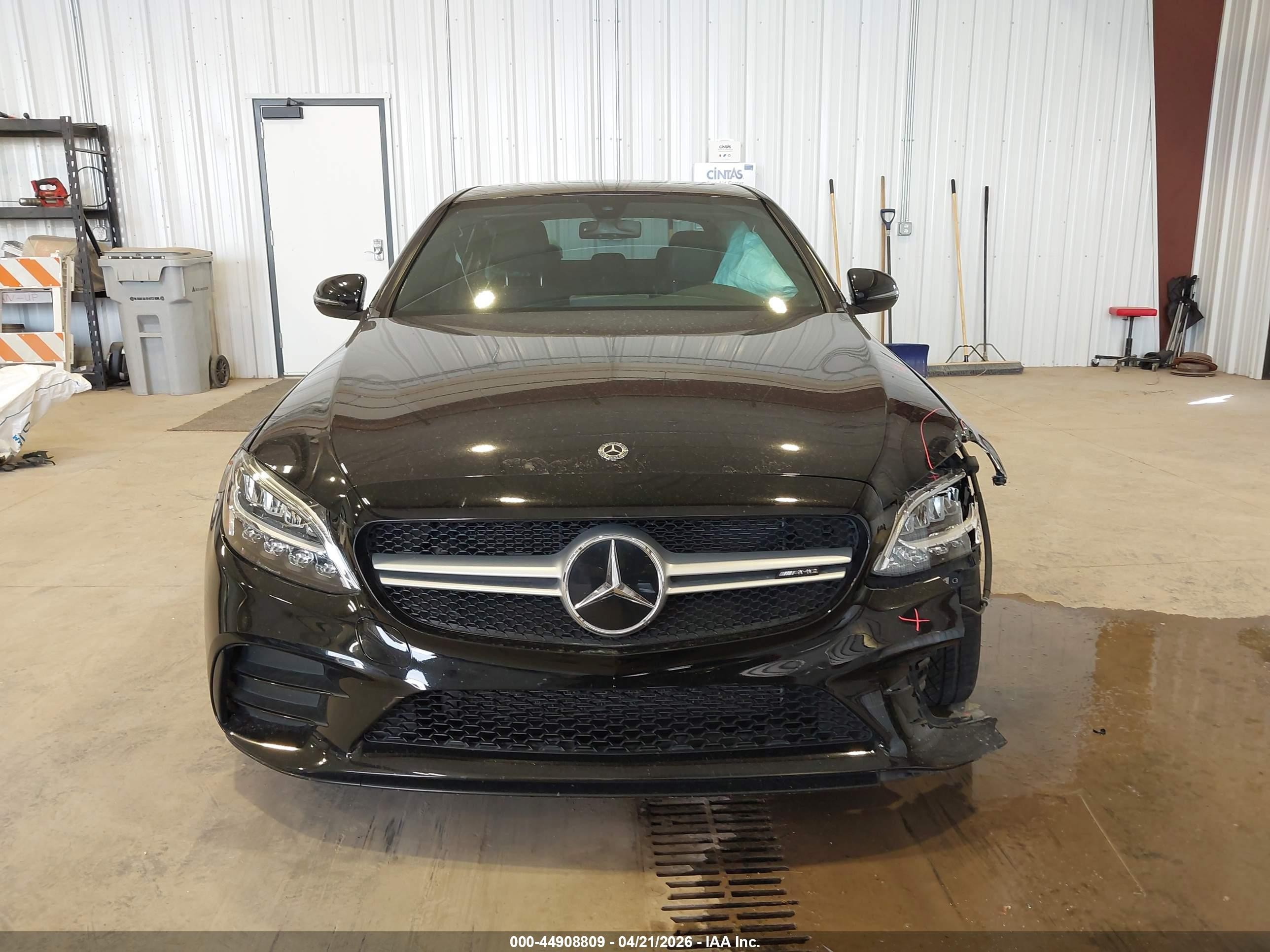 2020 Mercedes-benz Amg C 43 4matic Black vin: W1KWF6EB6LR596629