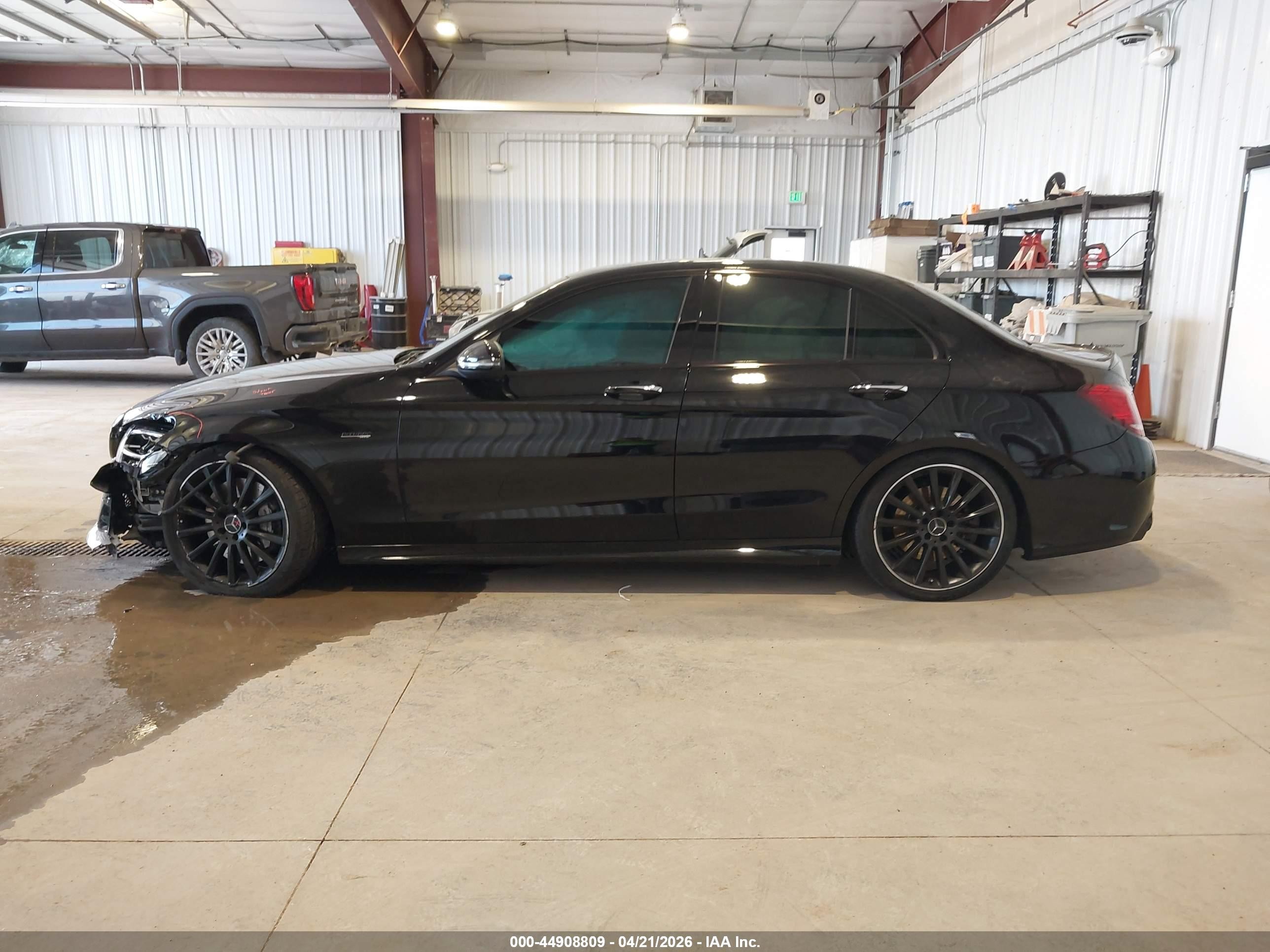 2020 Mercedes-benz Amg C 43 4matic Black vin: W1KWF6EB6LR596629