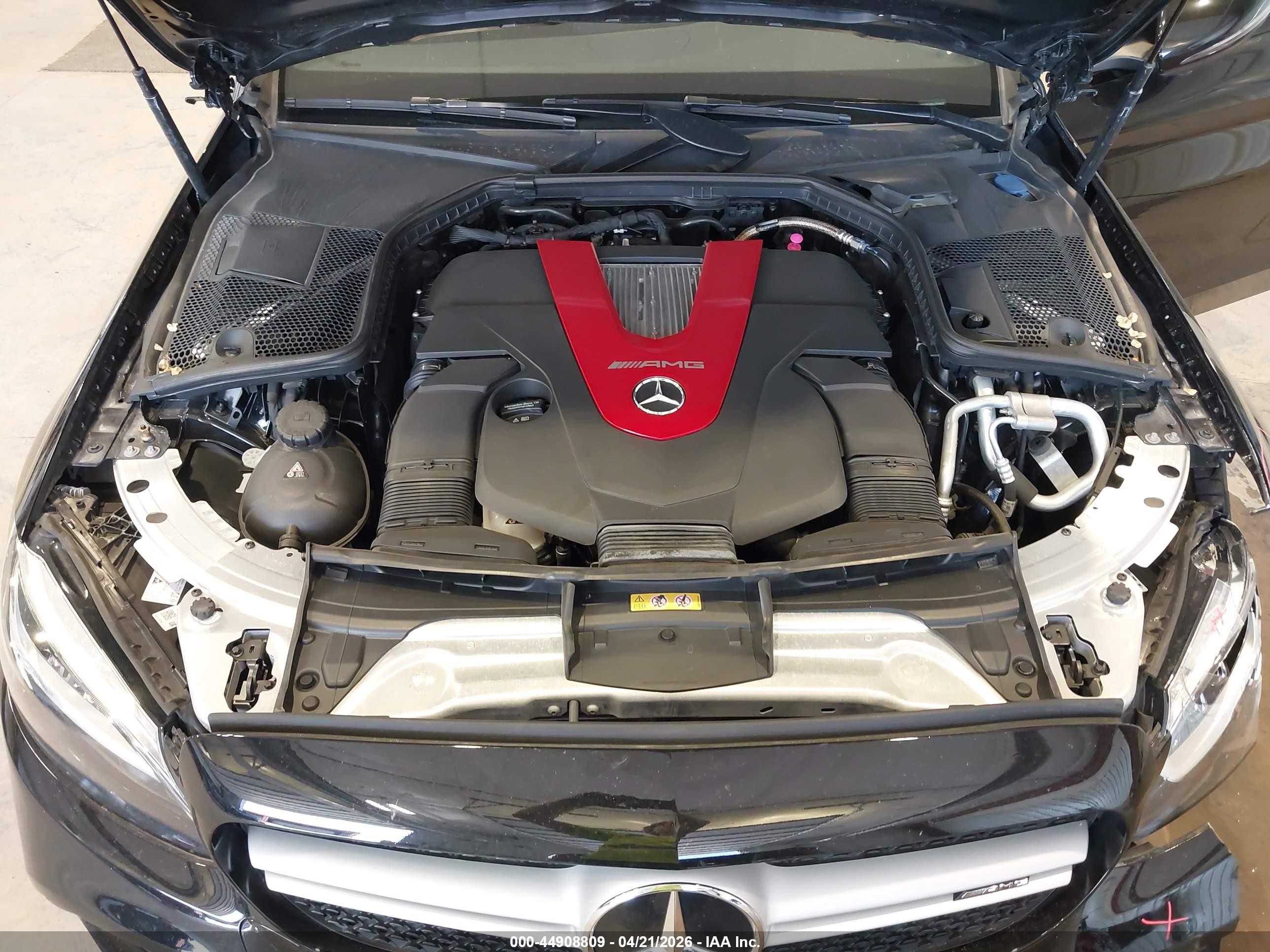 2020 Mercedes-benz Amg C 43 4matic Black vin: W1KWF6EB6LR596629