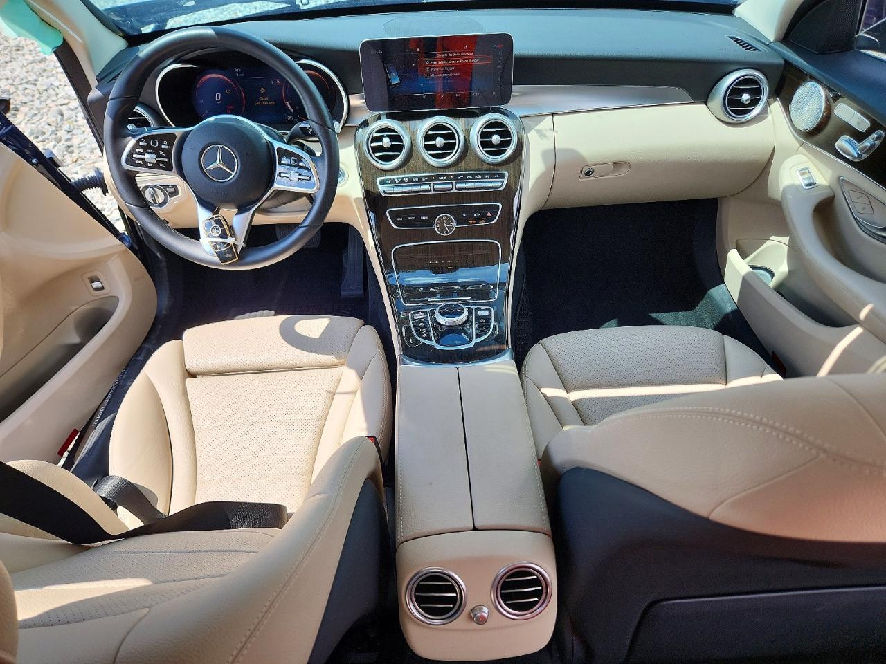 2021 Mercedes-benz C 300 Синий vin: W1KWF8D86MR647805