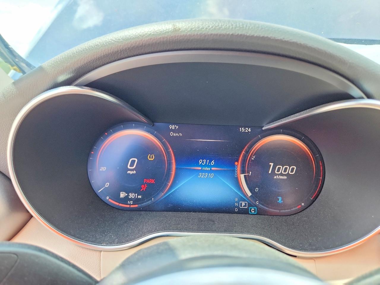 2021 Mercedes-benz C 300 Синий vin: W1KWF8D86MR647805