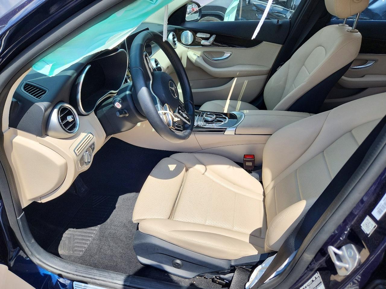 2021 Mercedes-benz C 300 Синий vin: W1KWF8D86MR647805