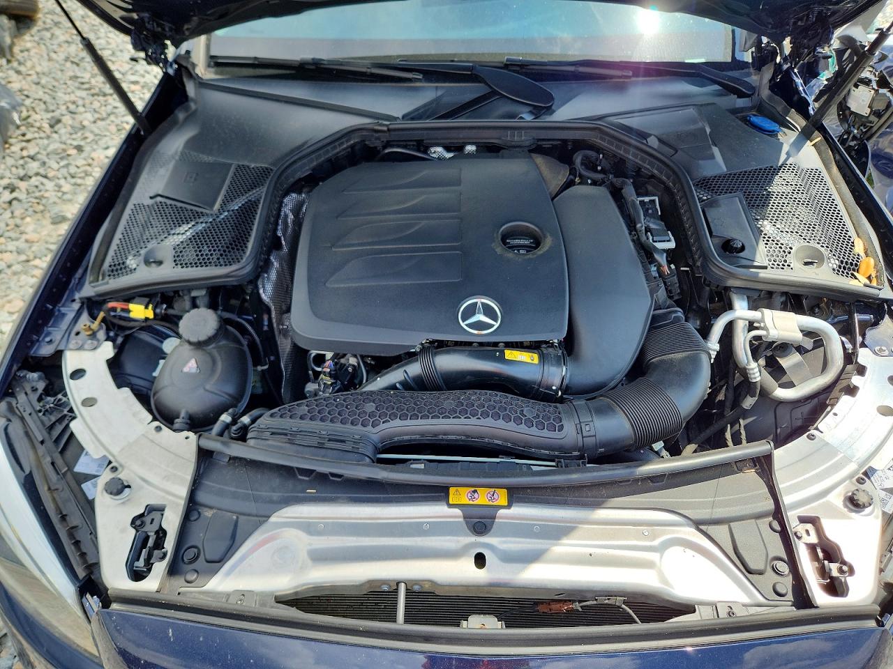 2021 Mercedes-benz C 300 Синий vin: W1KWF8D86MR647805
