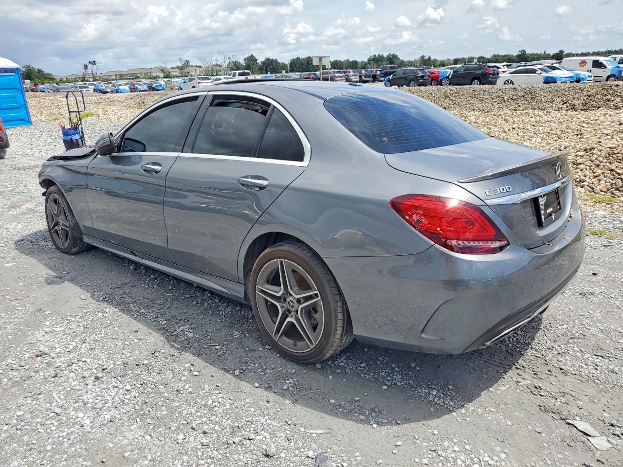 2021 Mercedes-benz C 300 Gray vin: W1KWF8DB5MR609370