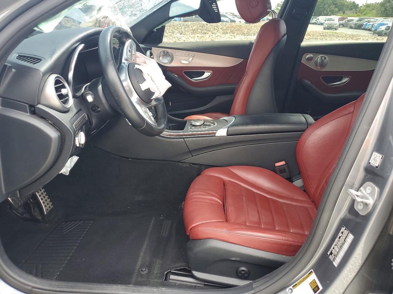 2021 Mercedes-benz C 300 Gray vin: W1KWF8DB5MR609370