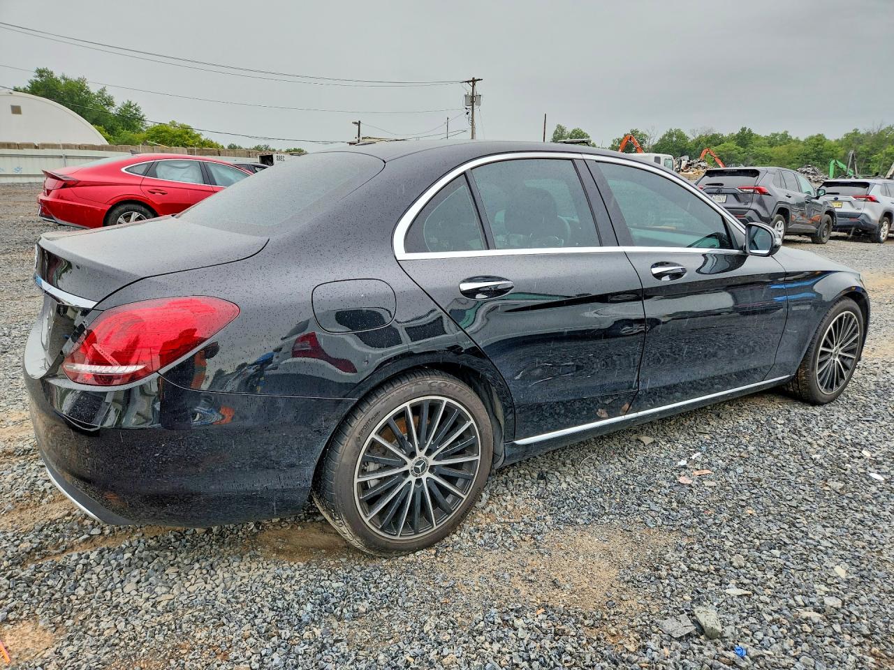 2021 Mercedes-benz C 300 Черный vin: W1KWF8DB7MR645870