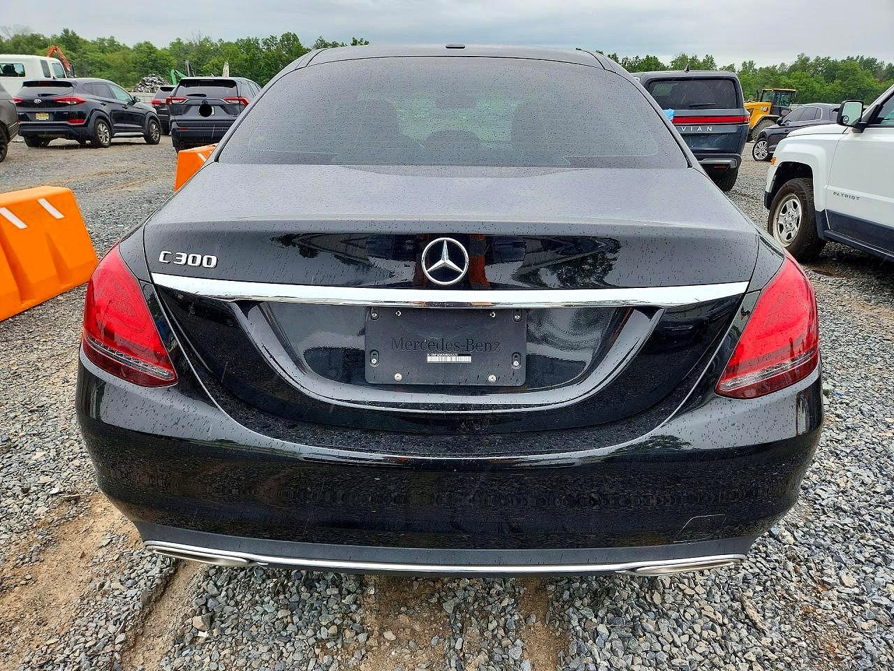 2021 Mercedes-benz C 300 Черный vin: W1KWF8DB7MR645870