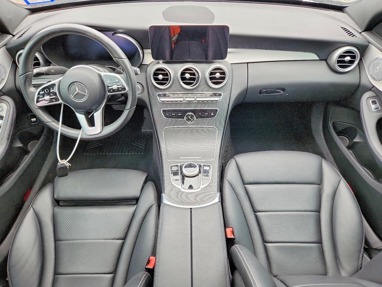 2021 Mercedes-benz C 300 Черный vin: W1KWF8DB7MR645870