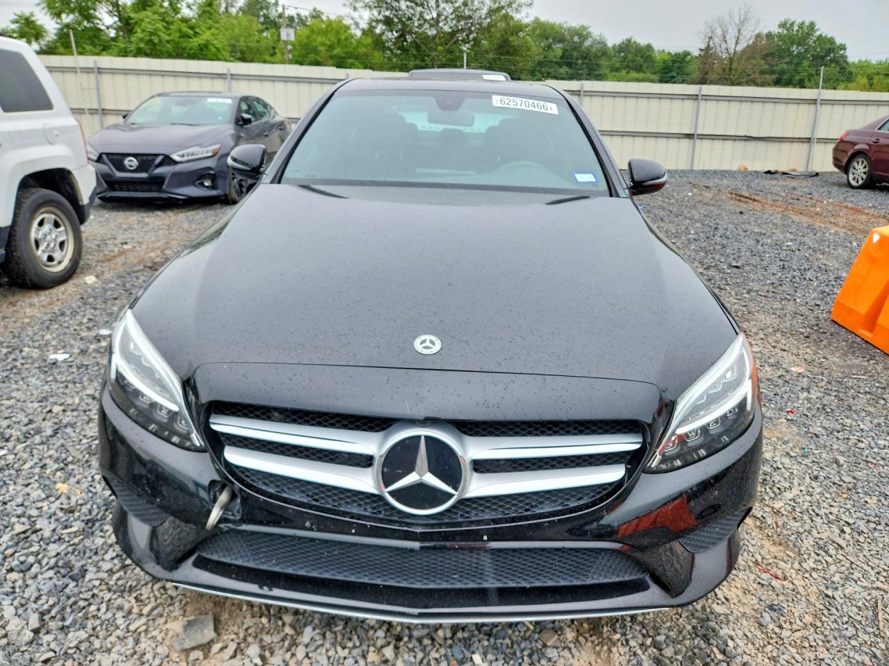 2021 Mercedes-benz C 300 Черный vin: W1KWF8DB7MR645870